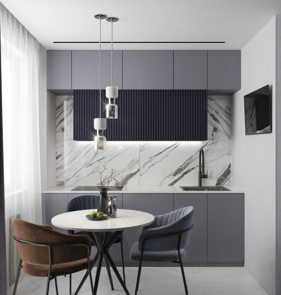 Дизайн двухкомнатной квартиры, 54 м2