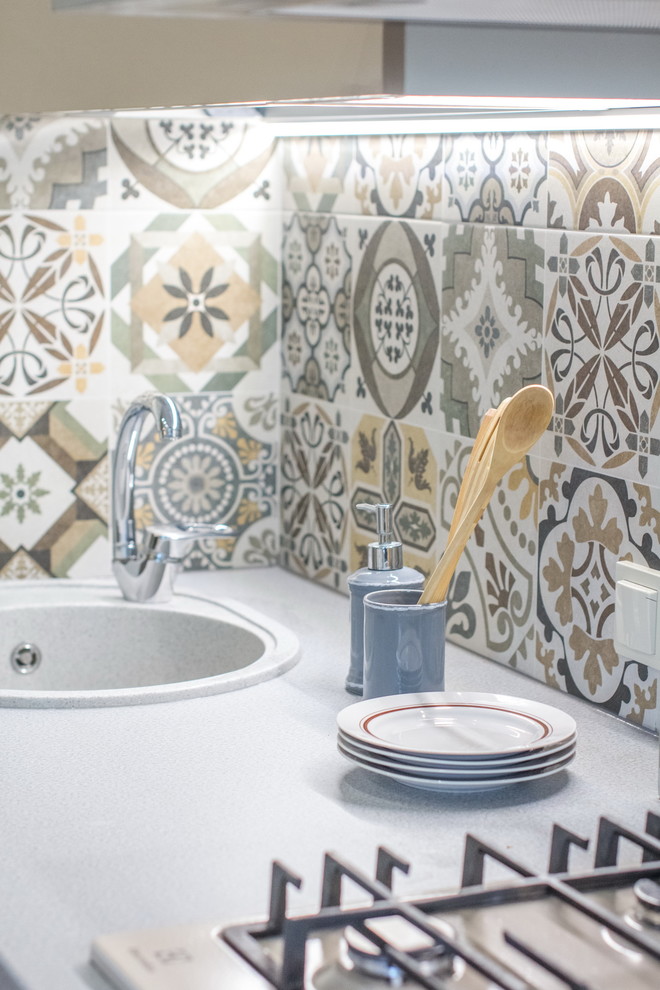 Дизайн интерьера кухни "Дыхание весны"