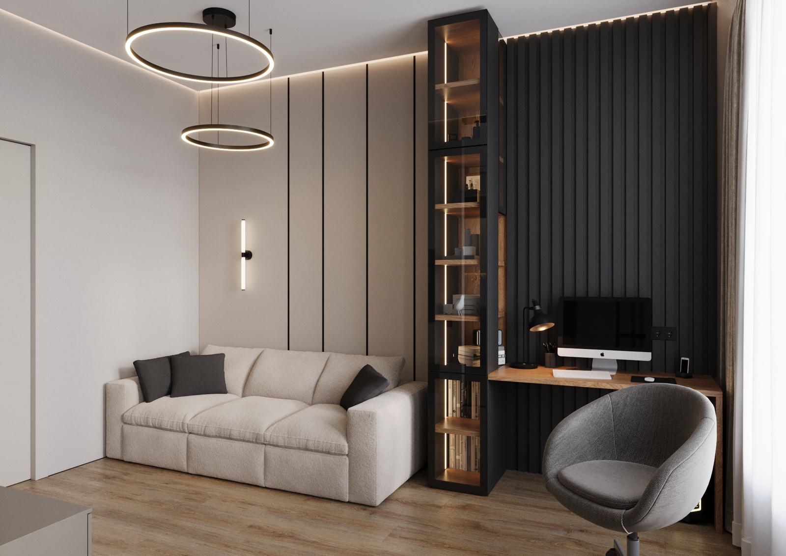 Функциональный минимализм для молодой семьи