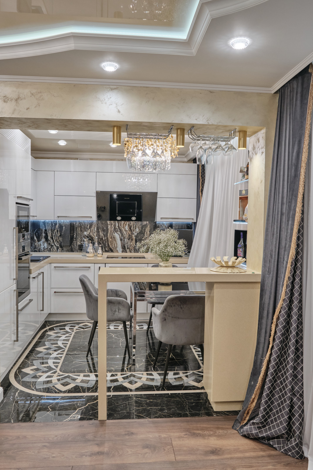 Уютная классика в небольшой квартире