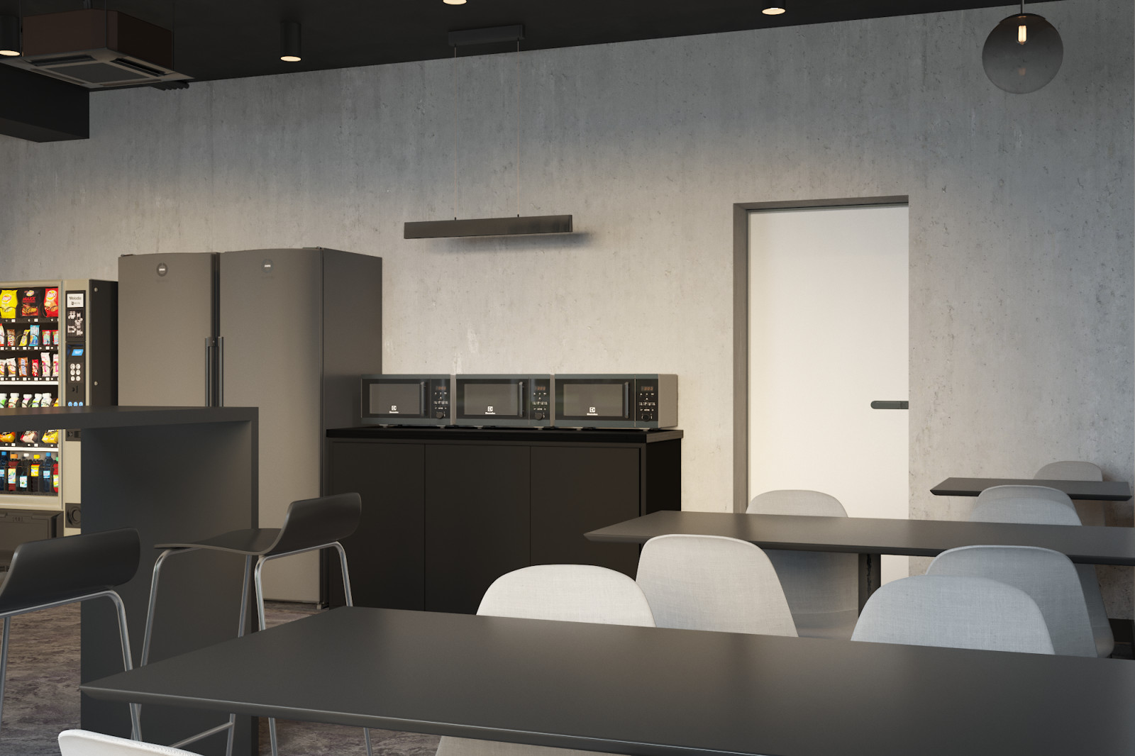 Зона питания сотрудников офиса