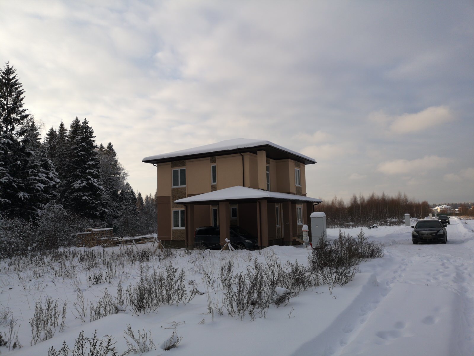 Строительство дома в КП Фаворит