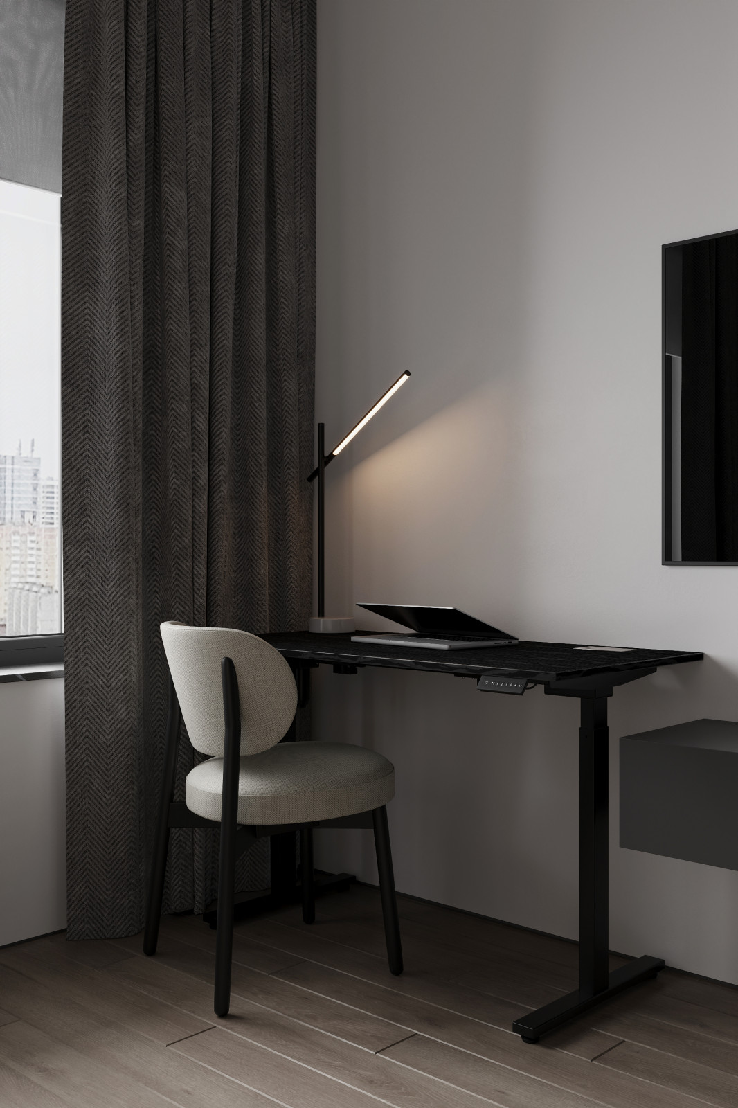 Дизайн интерьера квартиры 58 кв.м. в ЖК Level Амурская