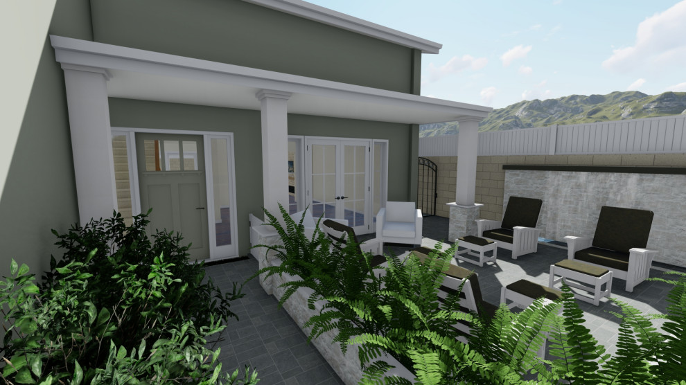 The Davis Residence Kitchen & Front Remodel