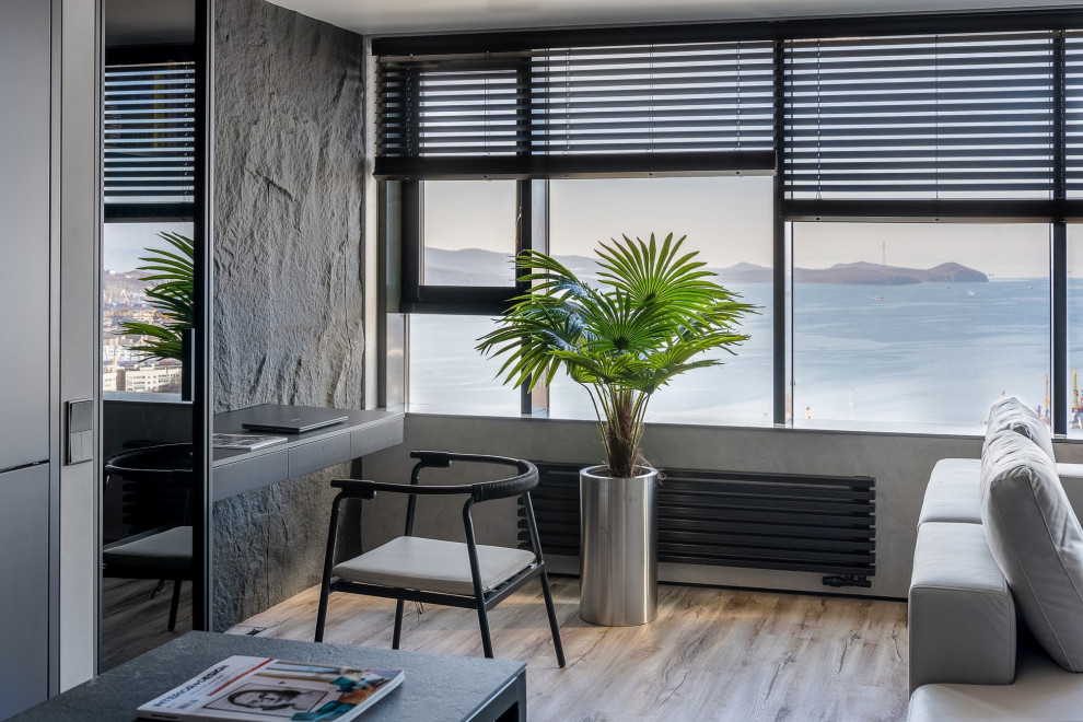 Реализованный дизайн проект квартиры в ЖК "Эко Сити"