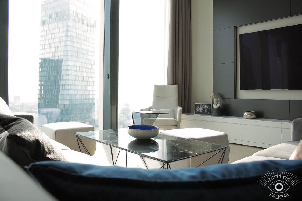 Дизайн интерьера апартаментов в жк Neva Towers