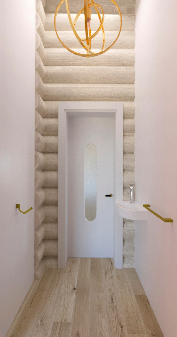 Дизайн загородного дома из бревна