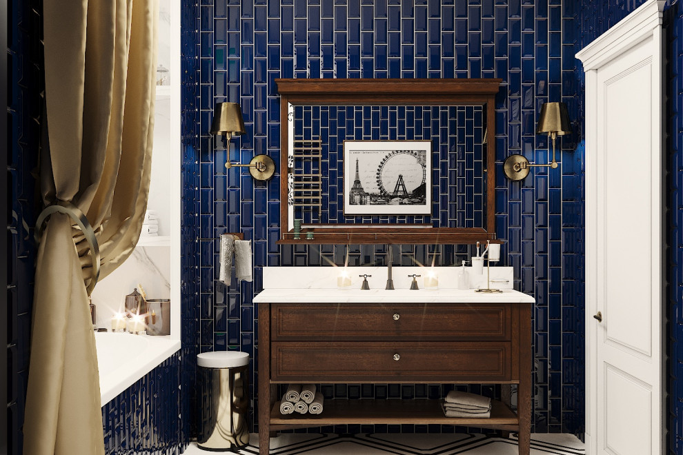 Ванная комната  для частного дома п. Дуброво