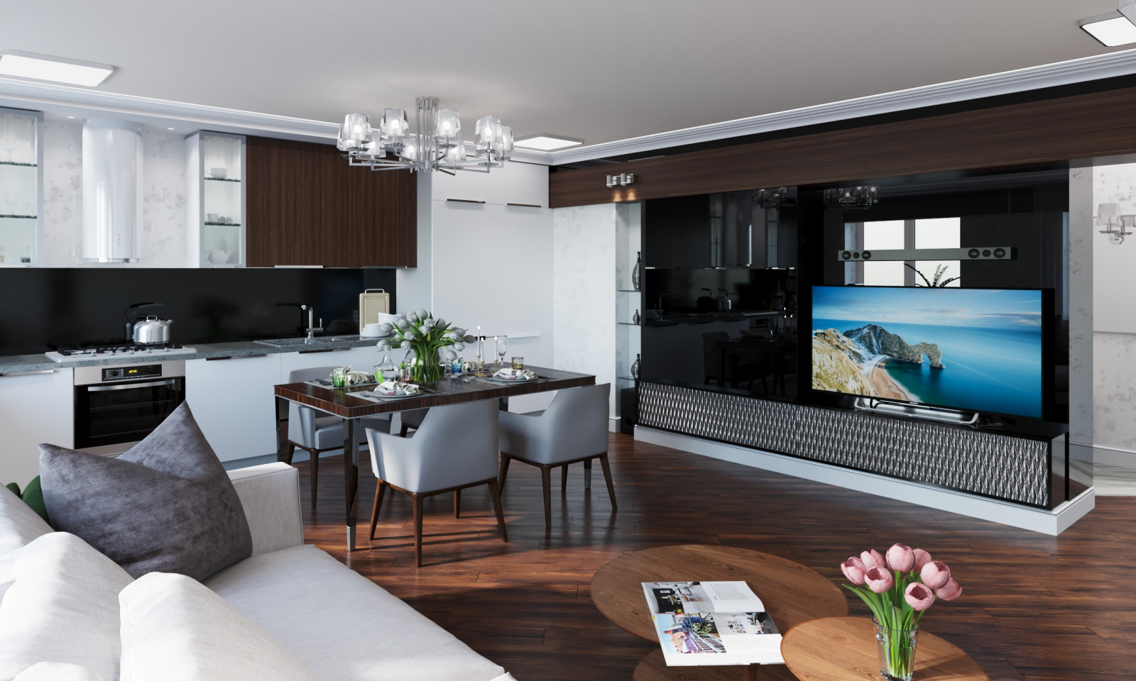 Квартира в современном стиле