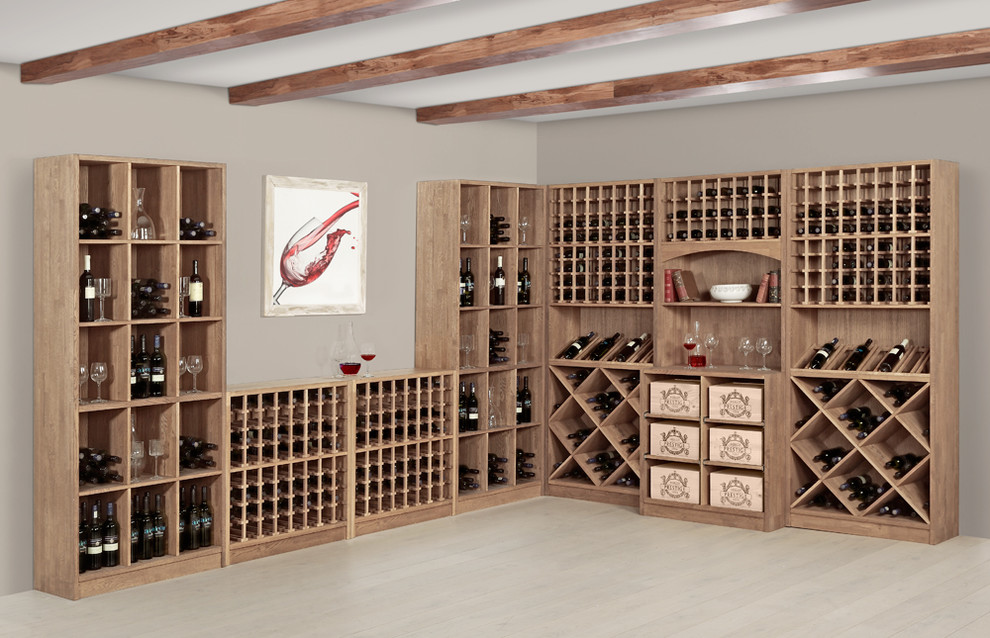 This is an example of a large traditional wine cellar in Frankfurt.