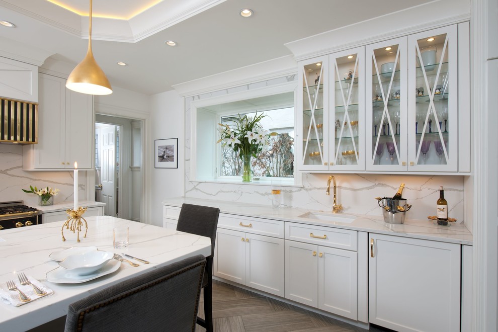 Kitchen - transitional kitchen idea