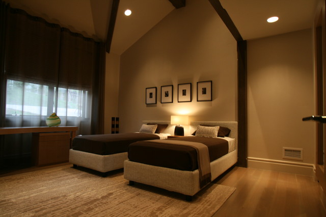 Interior contemporary-bedroom