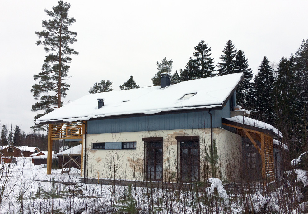 Строительство дома в стиле "Шале" (CHALET_ECOSTYLE)