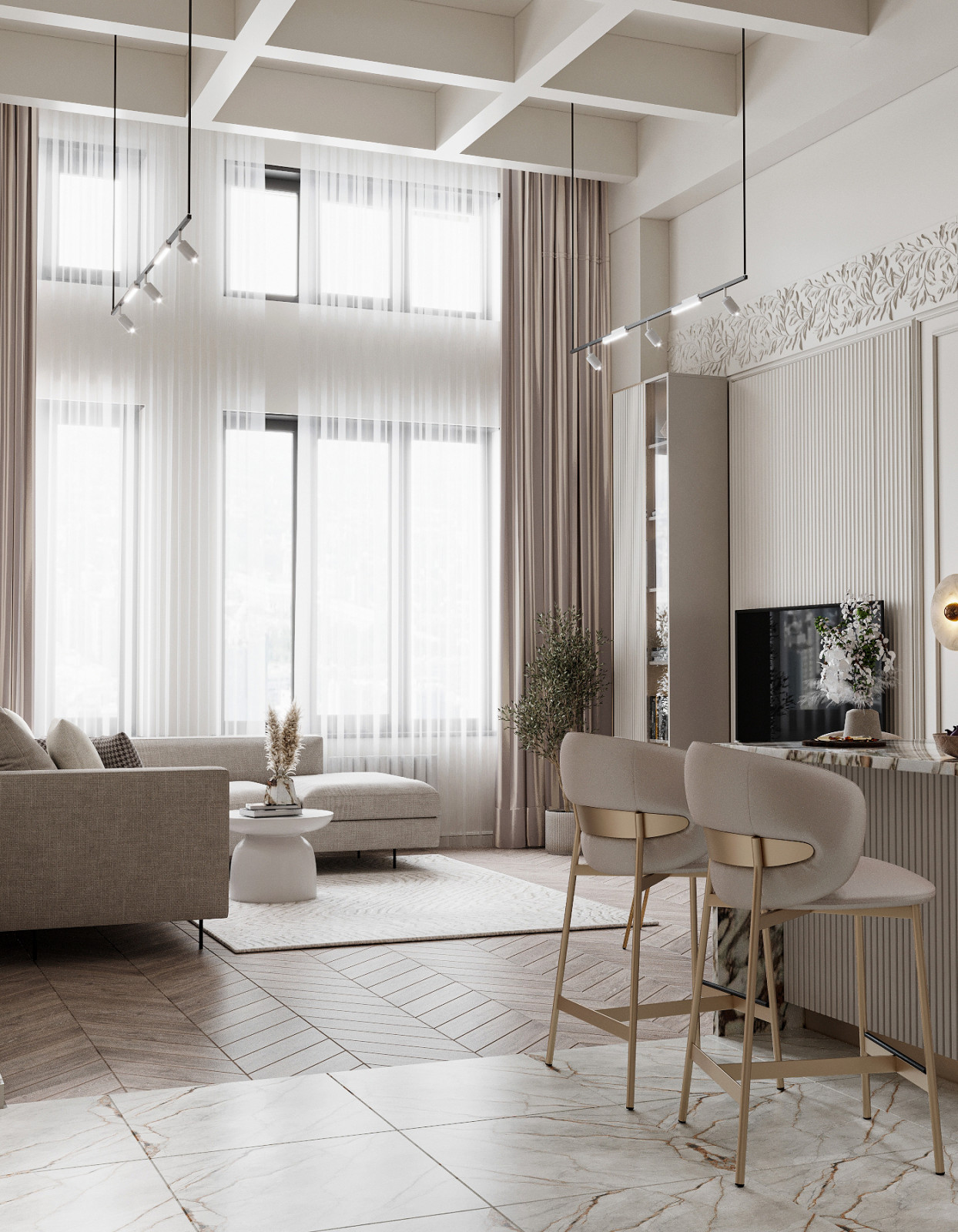 2-х уровневая квартира ЖК "Конди Loft"