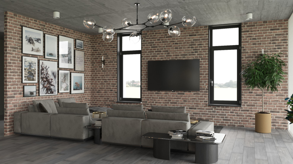 интерьер частного жилого дома