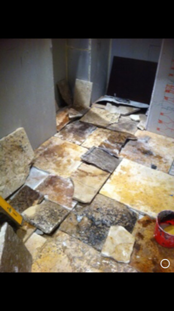 Kitchen Stone Floor