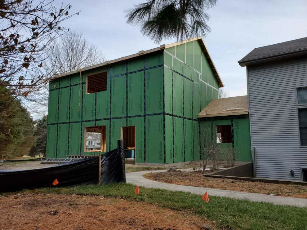 2 story 2 car garage addition