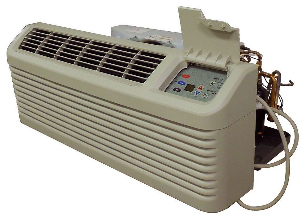 Amana PTAC Digismart Wall Air Conditioning Unit 9k BTU Contemporary Air Conditioners by