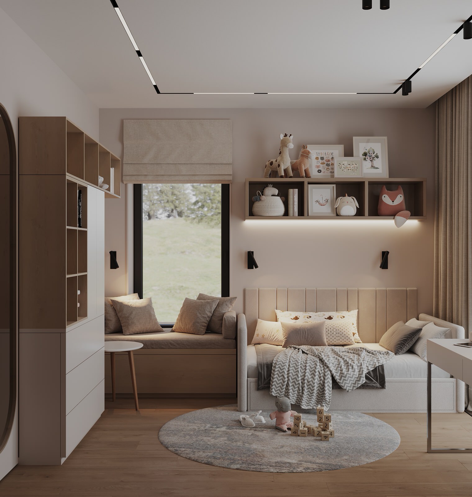 Интерьер дома в КП Урман