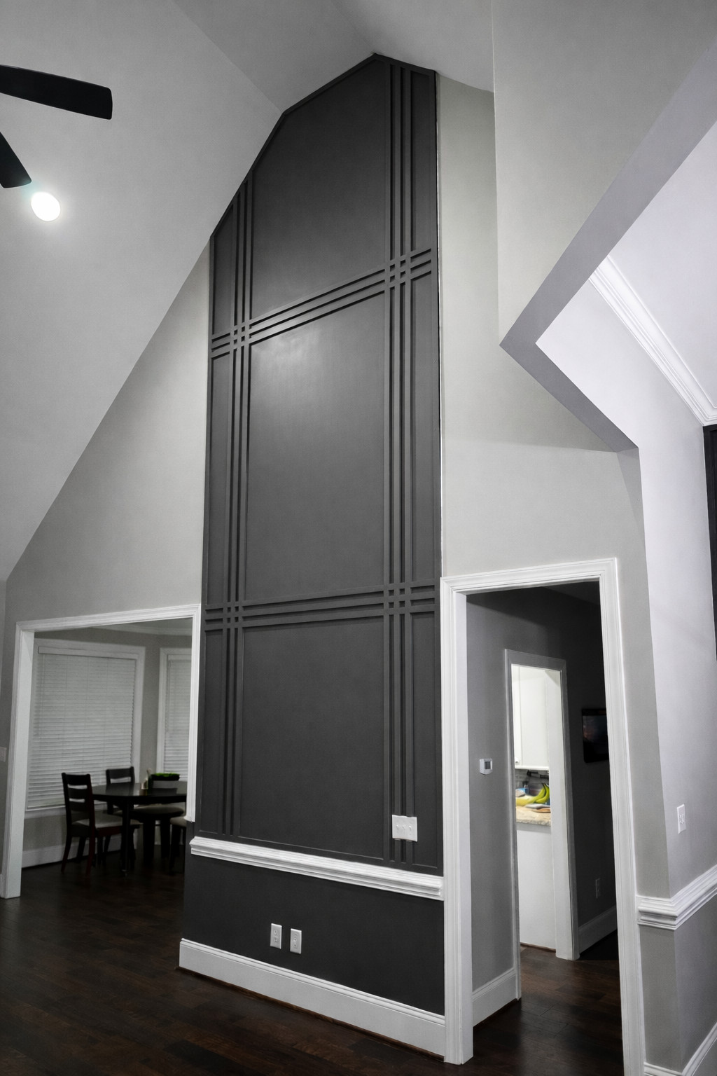 Whitsett, NC – Custom Linear Accent Wall Design