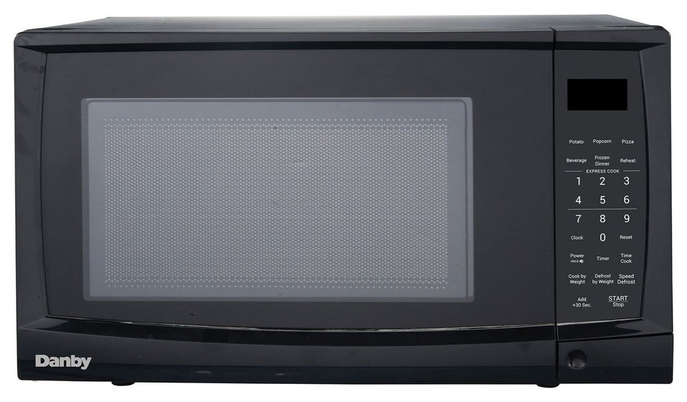 Danby 700W Microwave, 10 Power Levels DBMW0720BBB Contemporary