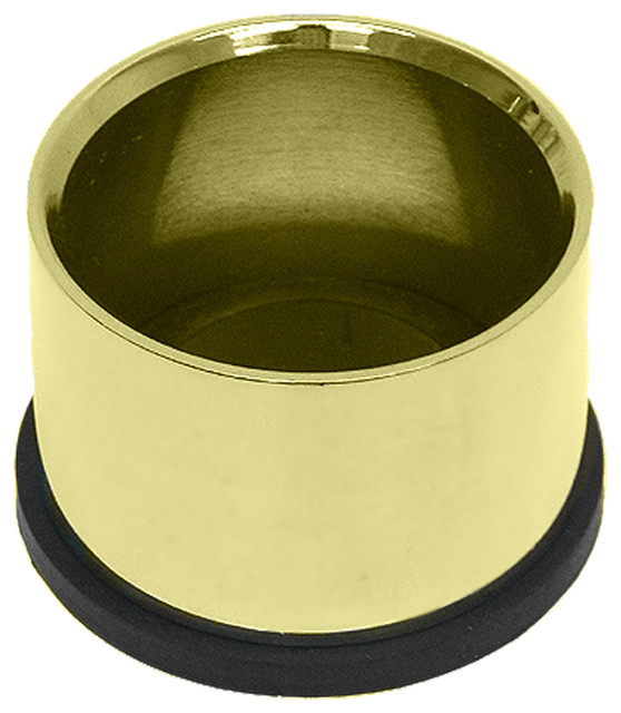 Lavatory Drain Mounting Spacer Ring For Thin Sinks In Polished Brass