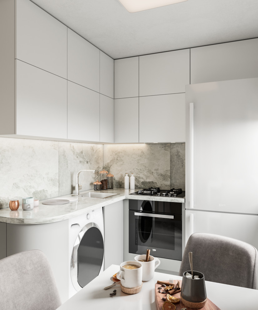 Дизайн - проект двухкомнатной "Брежневки" в г. Москва