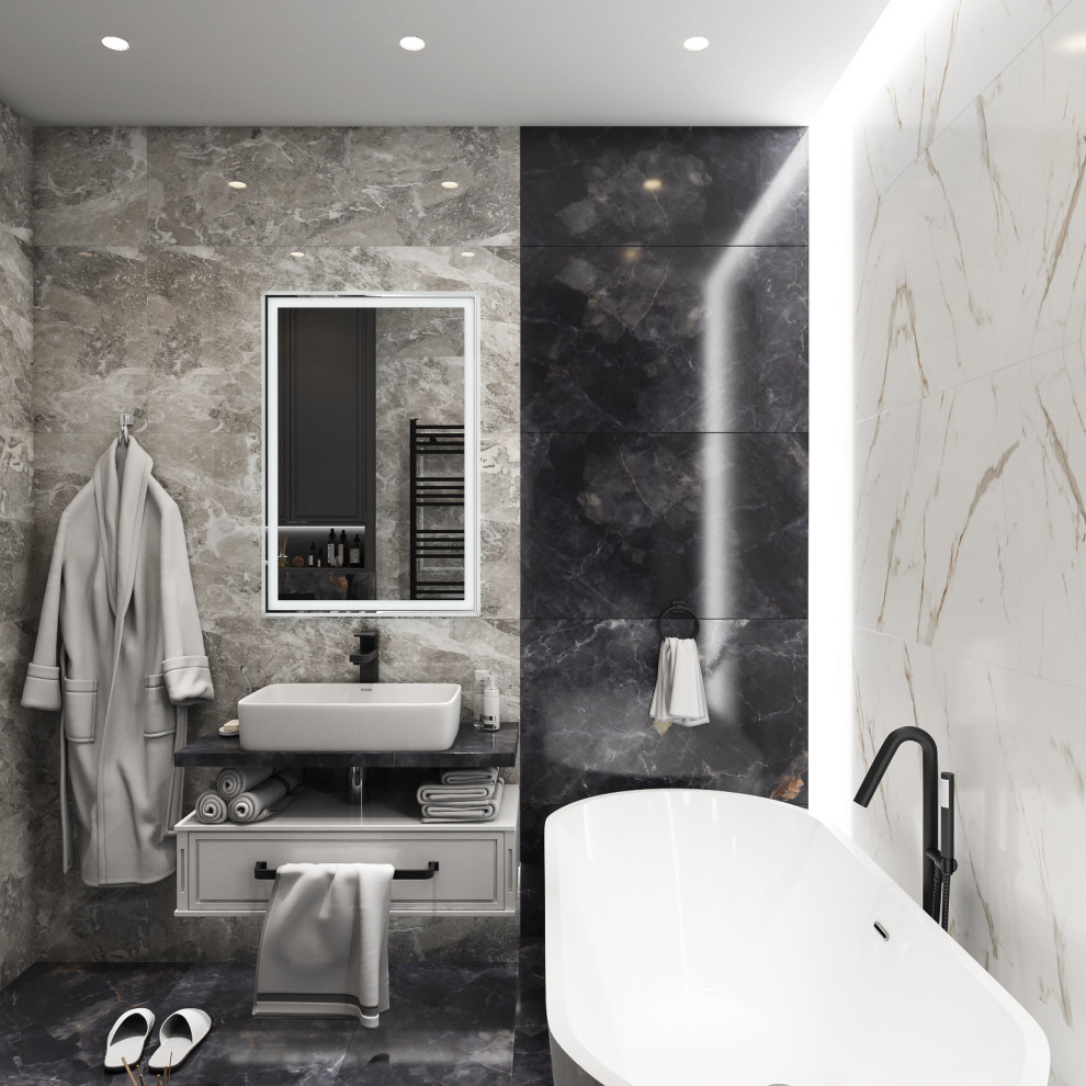 КВАРТИРА В СТИЛЕ МОДЕРН 70М