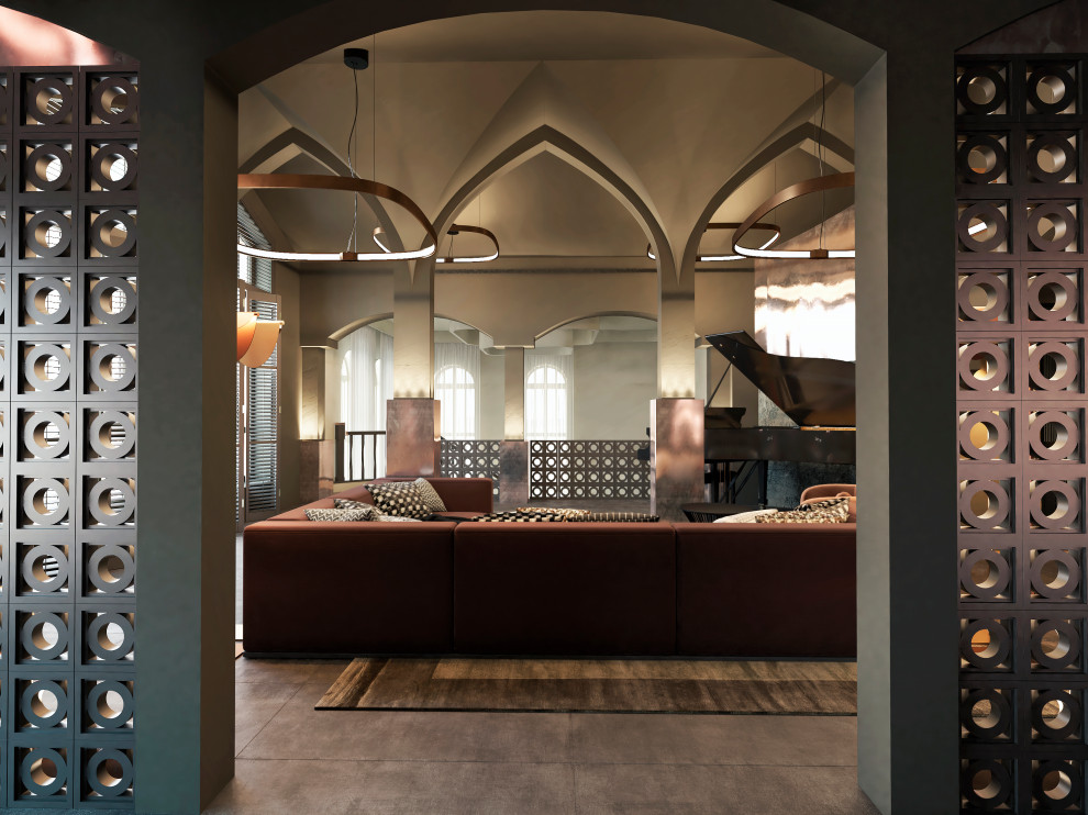 "Дом тысячи лестниц". Гостиная 3-го этажа