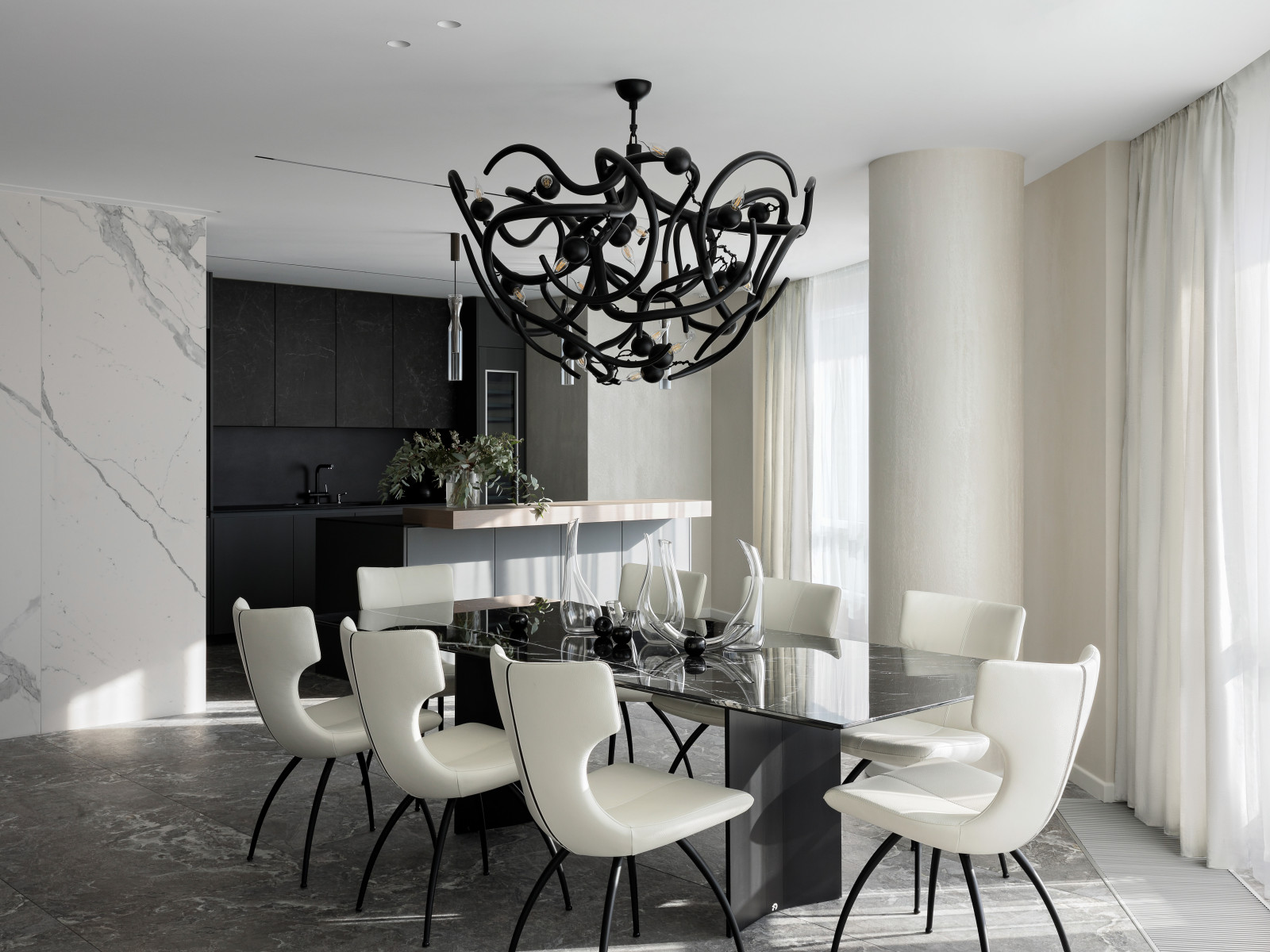 Двухуровневая квартира в пригороде Санкт-Петербурга