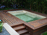 Contemporary Pool by Frank & Grossman Landscape Contractors, Inc.