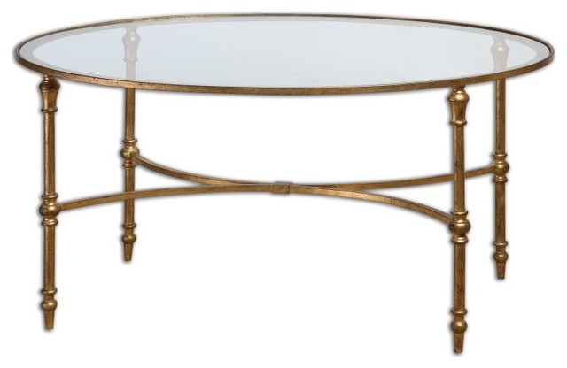uttermost 24338 vitya glass top metal leg coffee table uttermost 24338 vitya glass top metal leg coffee table