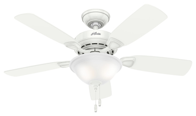 Hunter Fan Company Caraway 5 Minute Fan Snow White Ceiling Fan