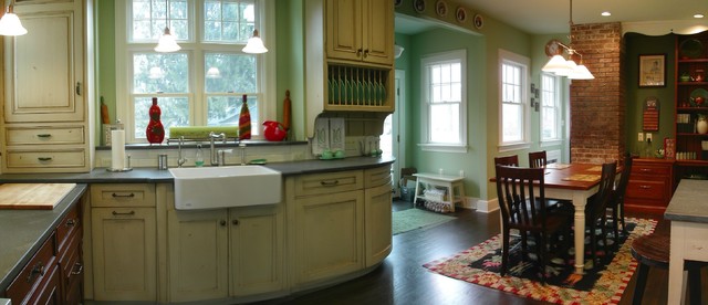 American Foursquare Design With Modern Upgrades Blended W