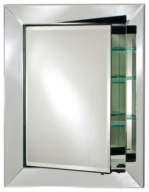 Radiance Contemporary Single Door Medicine Cabinet Radiance Contemporary Single Door Medicine Cabinet Cabinets By Afina Corporation