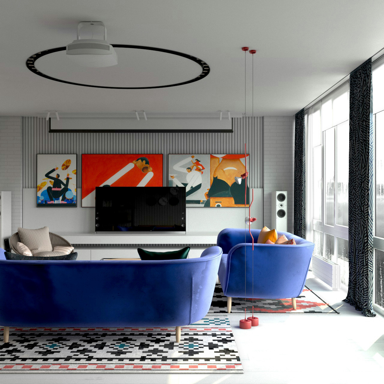 Проект видовой квартиры на Яковлева 15.