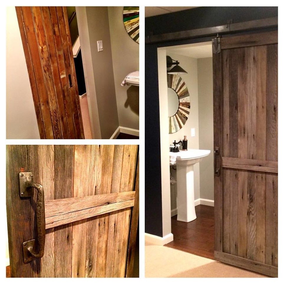 Large transitional home design photo