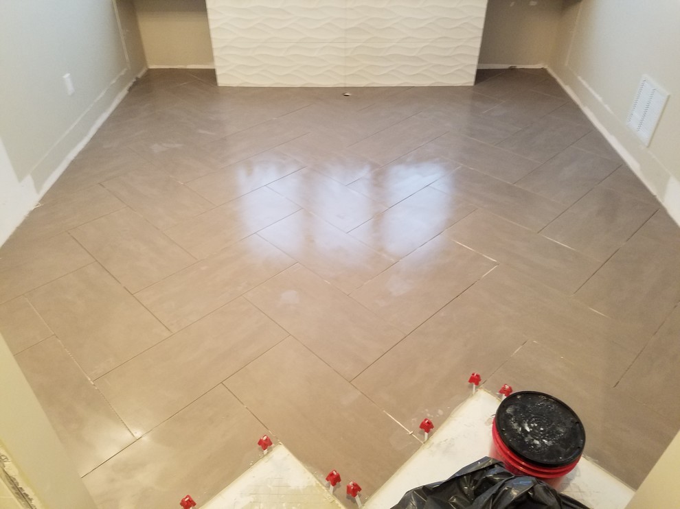 Floor pre-grout