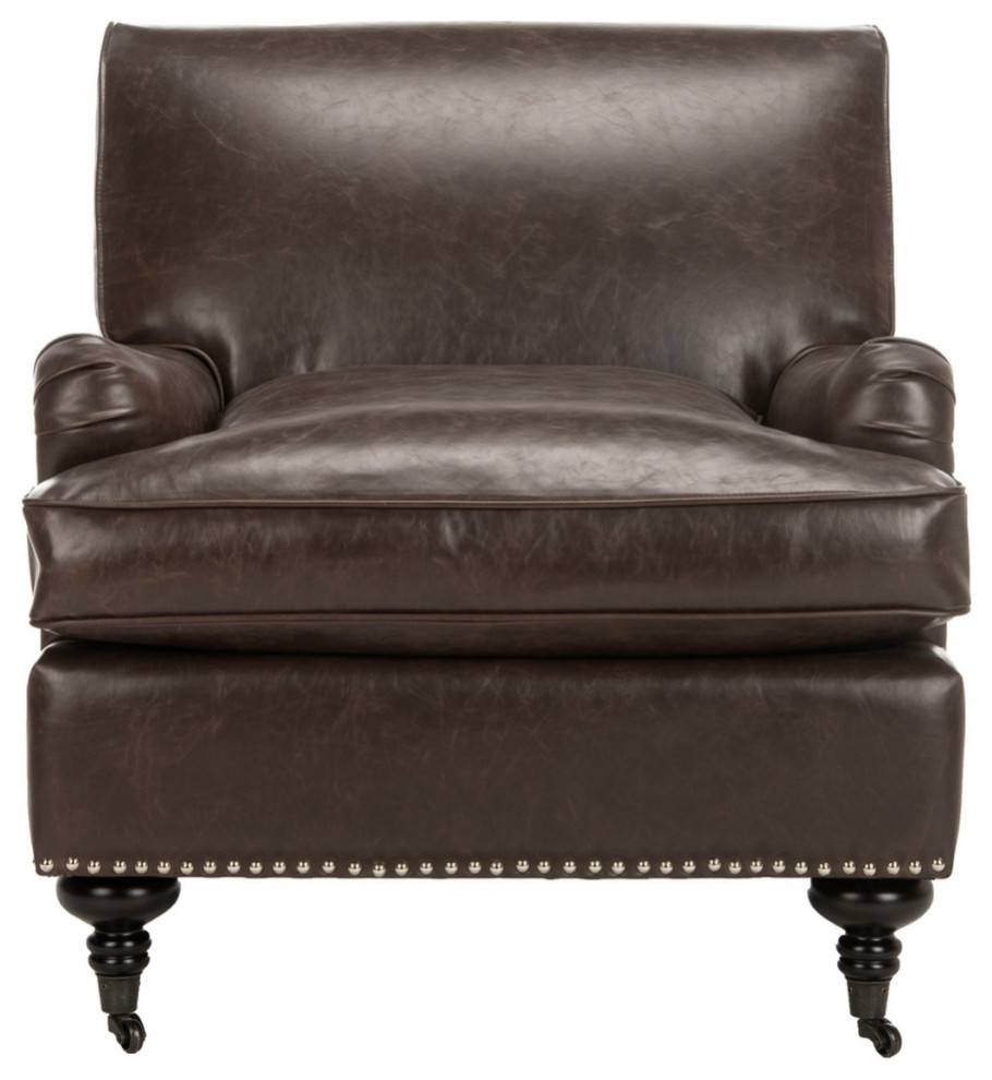 Chester Club Chair Antique Brown