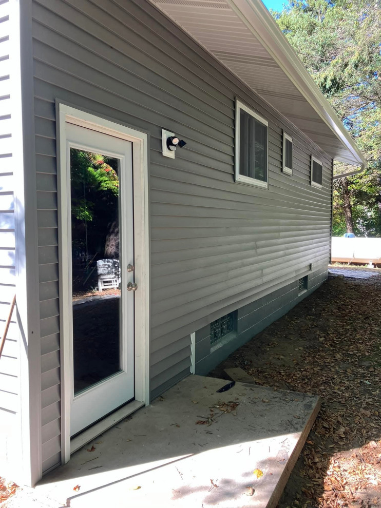 Siding, Windows, Soffit, Gutters.