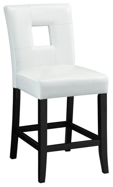 Counter Stool in White - Set of 2 - Transitional - Bar Stools And