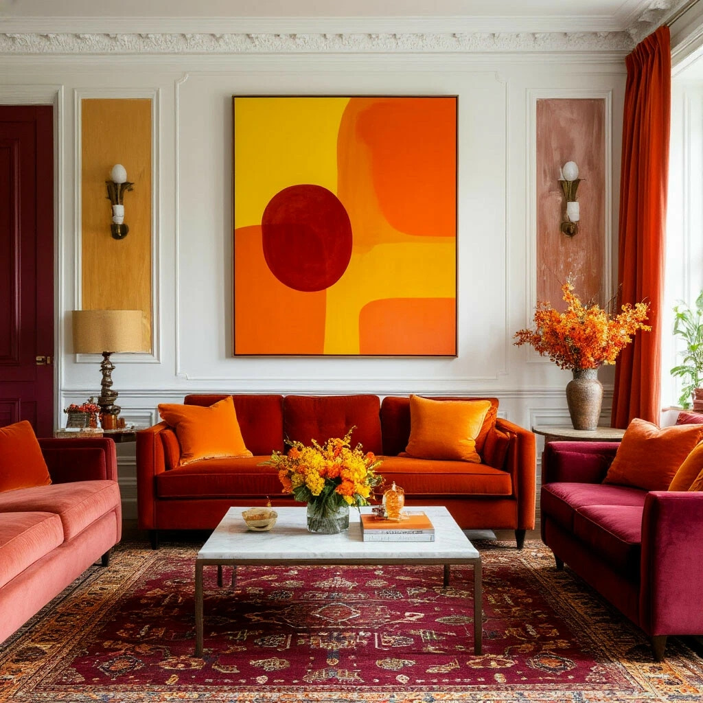 Золотая осень в интерьере