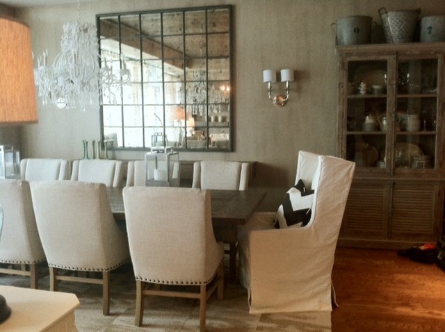 Inspiration for a dining room remodel in Atlanta