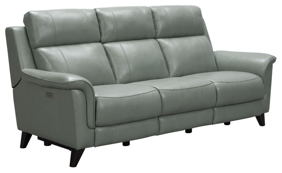 BarcaLounger Kester Power Reclining Sofa With Head Rests Transitional