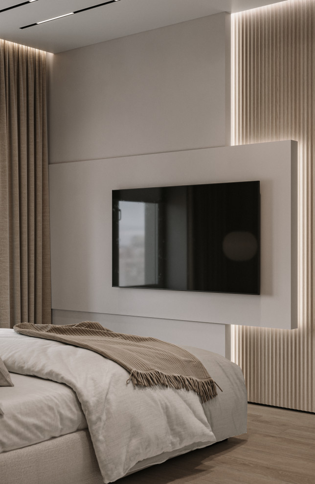 Дизайн интерьера, современный эко стиль.