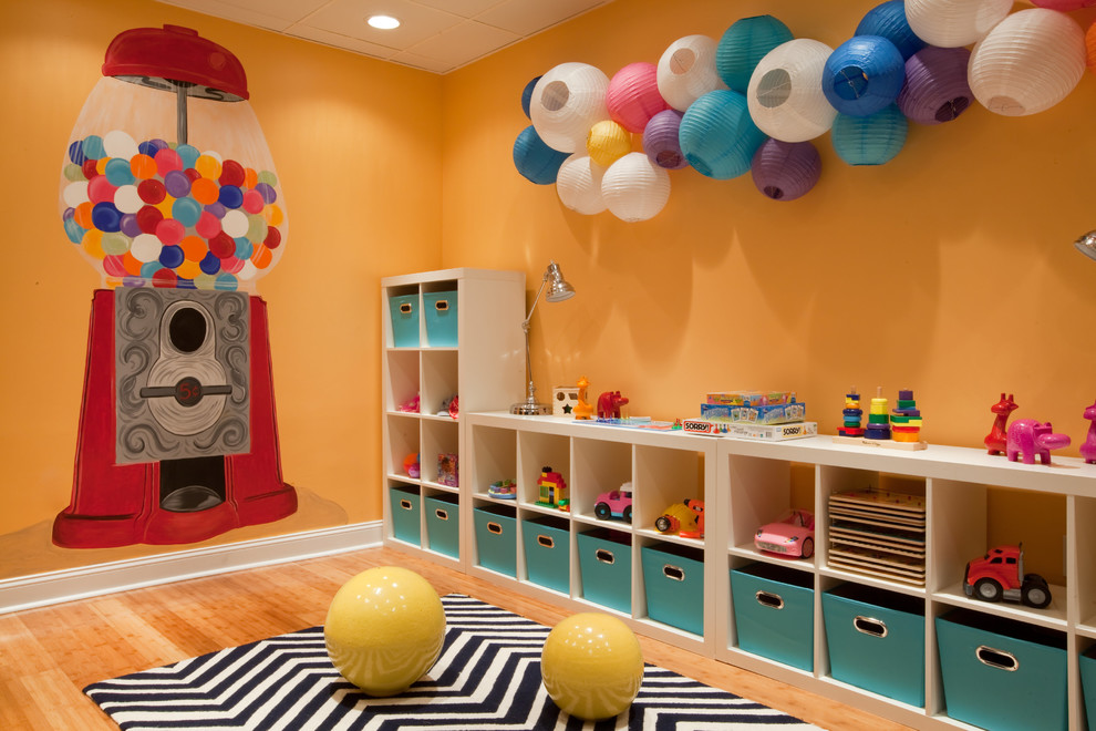 Inspiration for a contemporary kids' room in Baltimore.