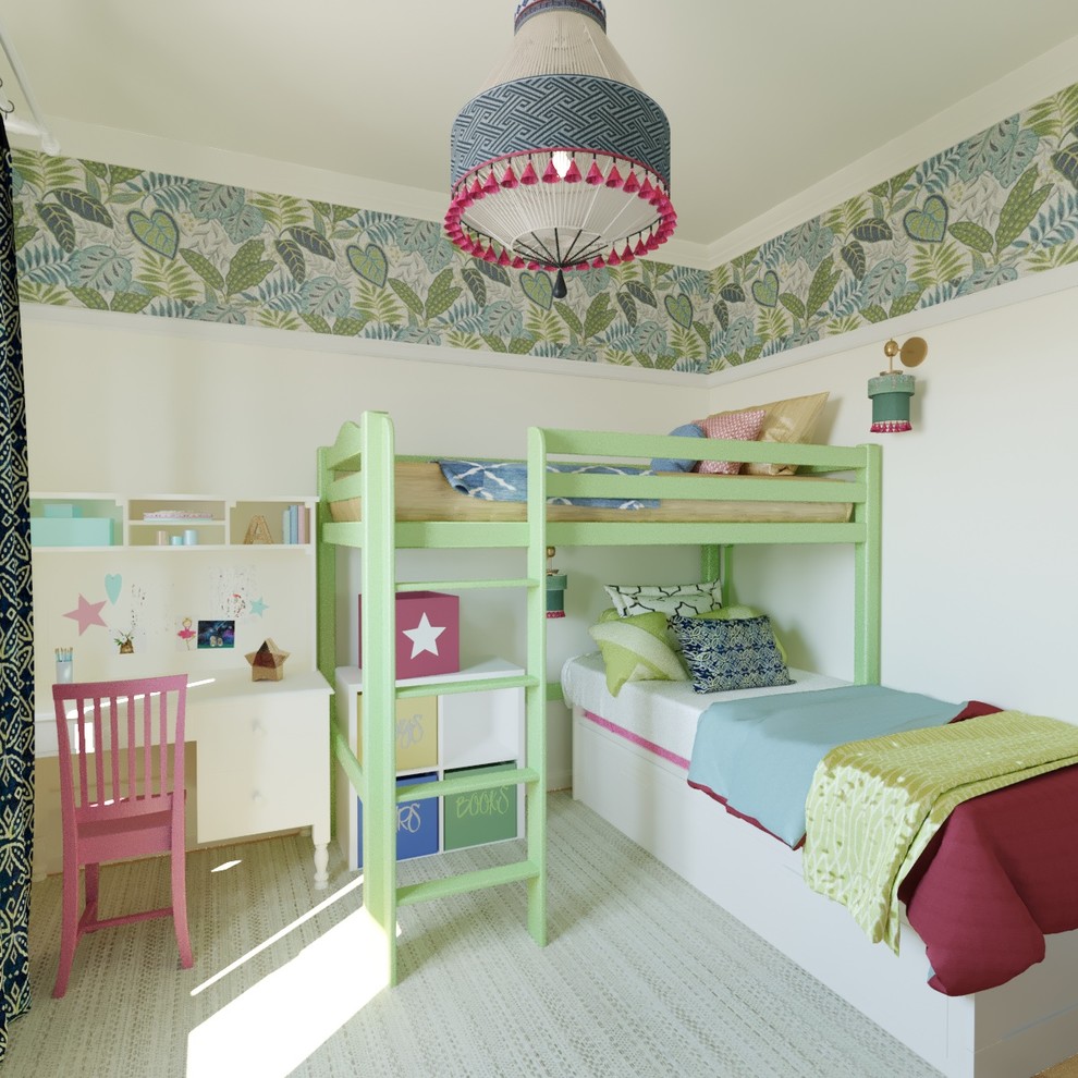 Детская комната для двух девочек