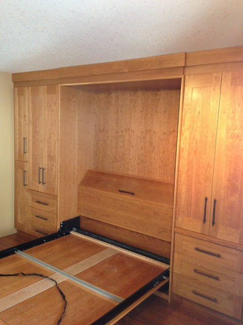 Cherry contemporary-bedroom
