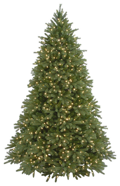9' Jersey Fraser Fir Tree With Clear Lights