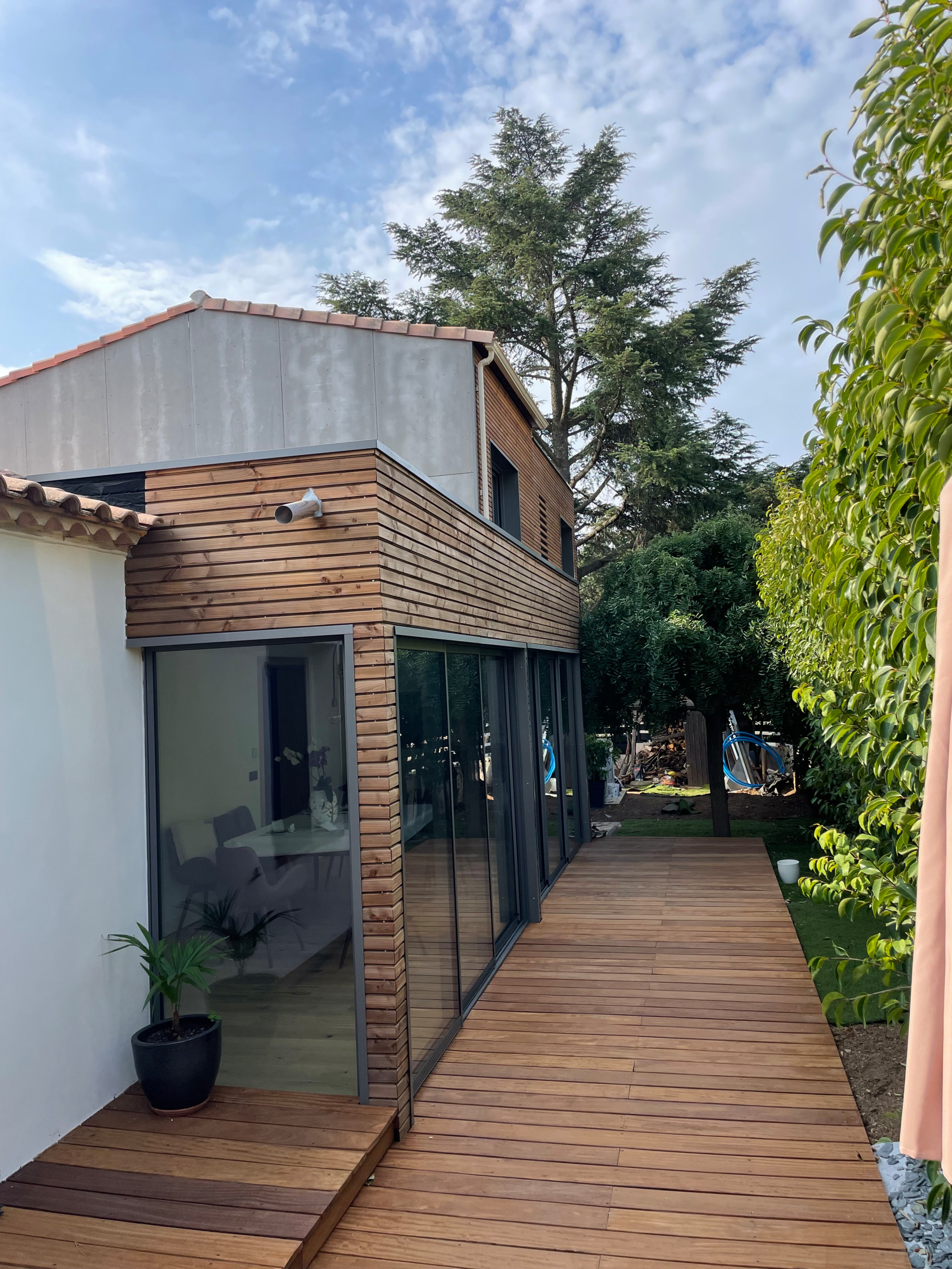 Castelnau-le-Lez - Extension en ossature métallique